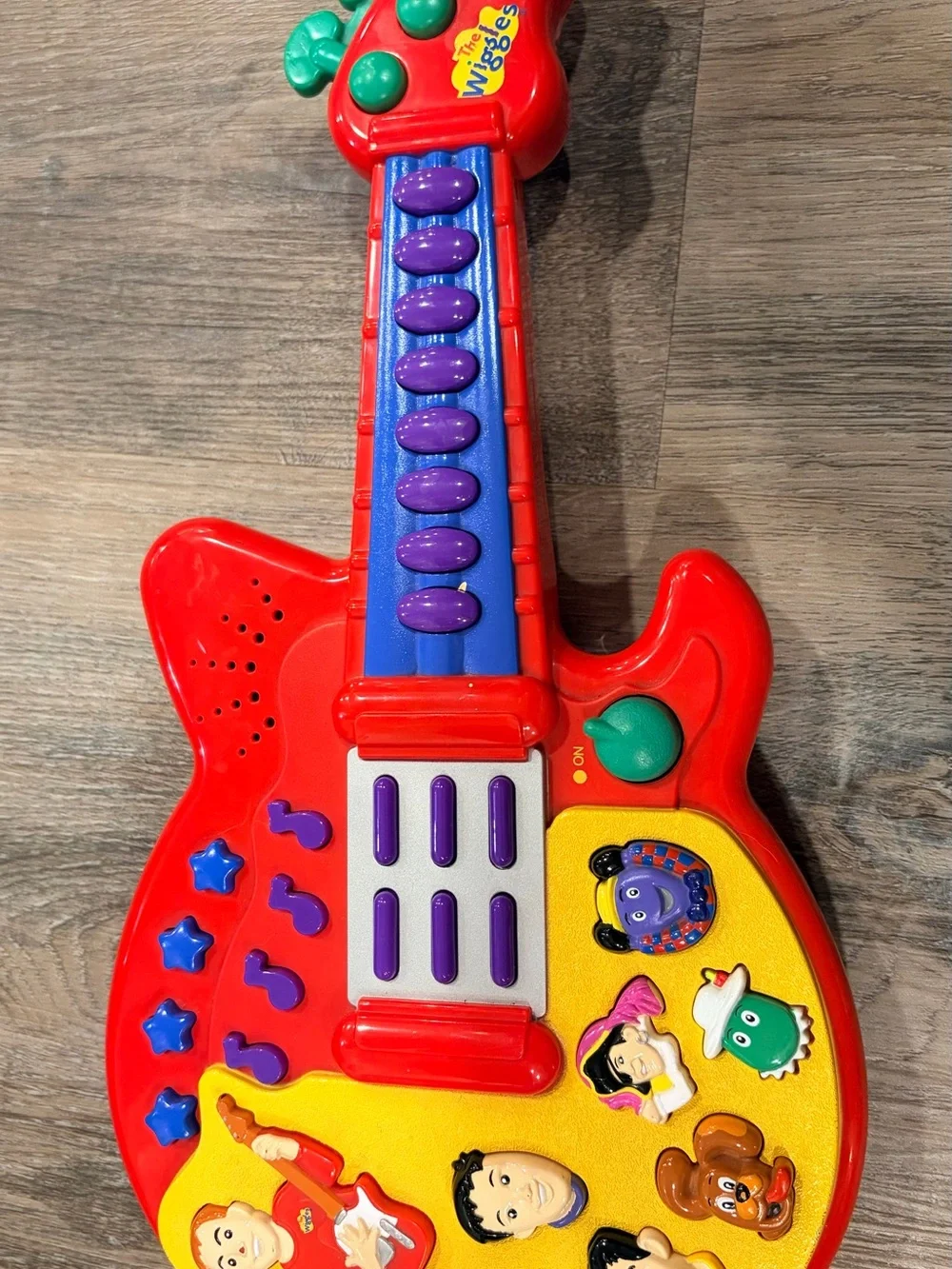 Kids Musical Guitar Toy - Red and Yellow